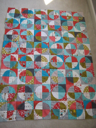 Little Apples Quilt top